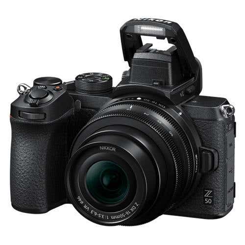 Nikon Z 50 Mirrorless Camera with NIKKOR Z DX 16-50mm f/3.5 Nikon Z 50 Mirrorless Camera with NIKKOR Z DX 16-50mm f/3.5