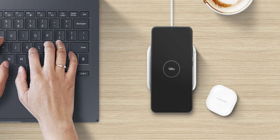 Samsung Super Fast Wireless Charger  Logo