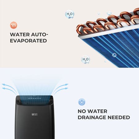 Ultima Cosa Aria Clima 4-in-1 Smart Portable Air Conditioner
